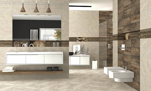 Плитка настенная Treviso beige (cream) 20*50см Ceramika Konskie купить