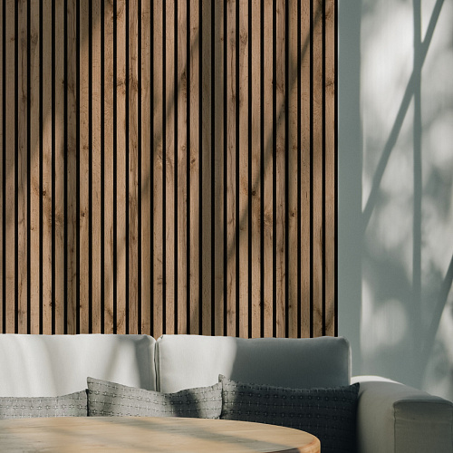 Панель Стеновая Акустическая Stella Trend Light Пекан 2780*600*21мм Стелла купить