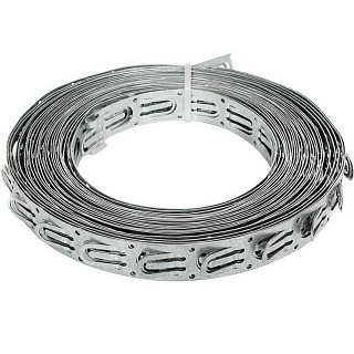 Лента перфорированная оцинкованная для теплого пола 20*0.55мм L10м Rock solid connection ТМ12/444851 купить