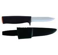 Нож универсальный Fiskars 125860 с пластиковыми ножнами
