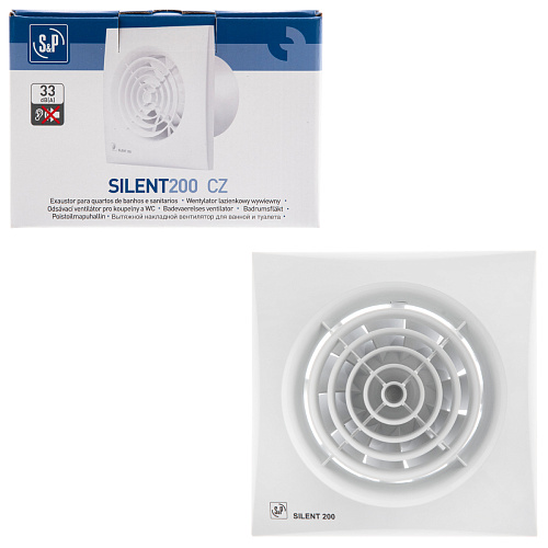 Вентилятор Soler & Palau Silent 200 CZ с обратным клапаном 03-0103-110 купить