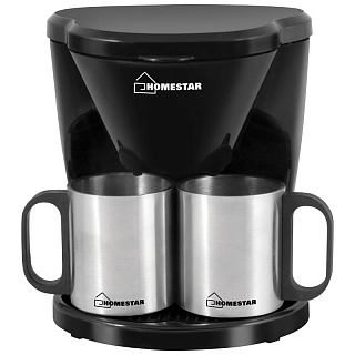 Кофеварка электрическая HomeStar HS-2010 450Вт 002694 купить