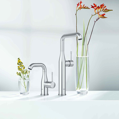 Смеситель для раковины Essence+ цвет хром GROHE 23480001 купить