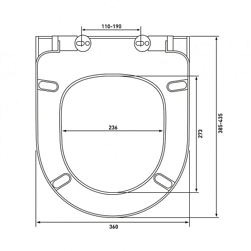 Унитаз подвесной Berges Wasserhaus Ego XL 082118 с сиденьем дюропласт и микролифтом купить