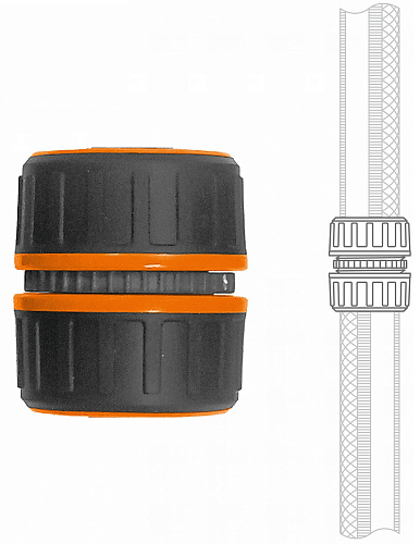Муфта ремонтная для шланга 15-19 мм (5/8"-3/4") DAEWOO DWC 3119 000 купить