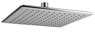 Душевая лейка верхняя 1-функциональная 250х250мм хром Lemark LM8036C купить