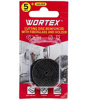 Диск отрезной с держателем для гравера 32 мм WORTEX ETGF3232018 (5шт)