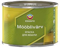 Краска для мебели  Eskaro Mooblivarv полуматовая белая ESP072 (0.9л)