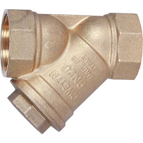 Фильтр сетчатый косой 500мкр латунь 1 1/2" Stout SFW-0001-000040 купить