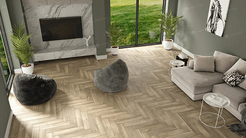 Покрытие клеевое LVT Parquet дуб натуральный отбеленный 590*118*2.5мм 43класс Alpine Floor ECO 16-5 купить