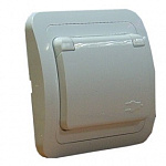 Розетка MAKEL серии Мимоза 12009 1-местная Розетка MAKEL серии Мимоза 12009 1-местная