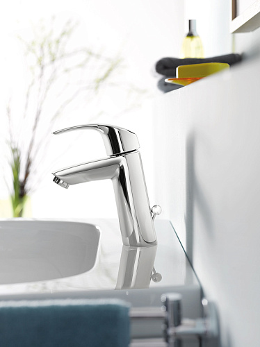 Смеситель для раковины Eurosmart цвет хром GROHE 2339310E купить