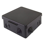 Коробка распаячная КР д/ОП SQ1401-0913 100*100*55мм IP54 черный Коробка распаячная КР д/ОП SQ1401-0913 100*100*55мм IP54 черный