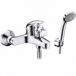 Смеситель WASSER KRAFT Isen 2601 9060982 для ванны с коротким изливом хром купить