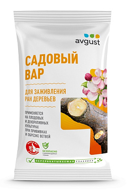 Средство от болезней растений Вар садовый брикет N20 150г Август купить