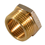 Футорка наружная-внутренняя 1 1/2"х3/4" штуцер-гайка СТМ CRB12M34 Футорка наружная-внутренняя 1 1/2"х3/4" штуцер-гайка СТМ CRB12M34