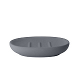Мыльница настольная FEEL GRAY серый, керамика FORA FOR-FE036GR Мыльница настольная FEEL GRAY серый, керамика FORA FOR-FE036GR