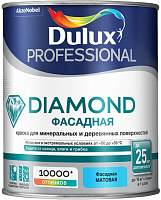 Краска Dulux Professional Diamond Фасадная белый 1 л