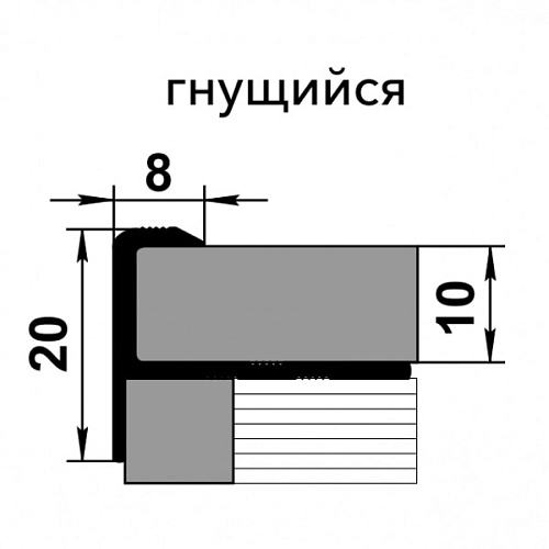 Профиль угловой 2700мм белый Лука ПУ 13-1.2700.16 купить