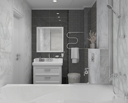 Плитка настенная Olimpus белая 25*50см Laparet 34021 купить