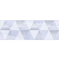 Декор настенный Diadema Perla, цвет голубой, 20*60см Ceramica Classic 17-03-61-1186-0