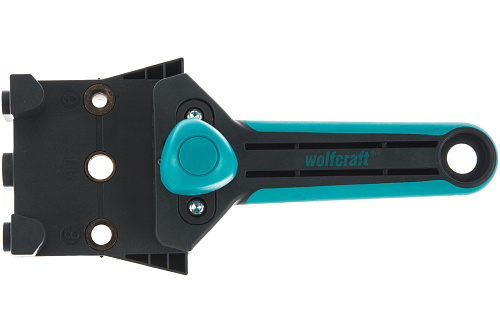 Шаблон для мебельных шкантов 6,8,10мм Wolfcraft 4640000 купить