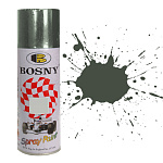 Краска акриловая аэрозольная BOSNY Серая сталь №10 Краска акриловая аэрозольная BOSNY Серая сталь №10