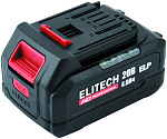 Аккумулятор ELITECH HD RCB 2040S ELP 20В 4.0а/ч слайдер (E0911.091.00) Аккумулятор ELITECH HD RCB 2040S ELP 20В 4.0а/ч слайдер (E0911.091.00)