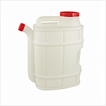 Канистра "Бочонок" со сливом М1282 20л Альтенатива Канистра "Бочонок" со сливом М1282 20л Альтенатива