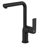Смеситель для кухни Lemark Ursus LM7205BL с высоким изливом, черный Смеситель для кухни Lemark Ursus LM7205BL с высоким изливом, черный