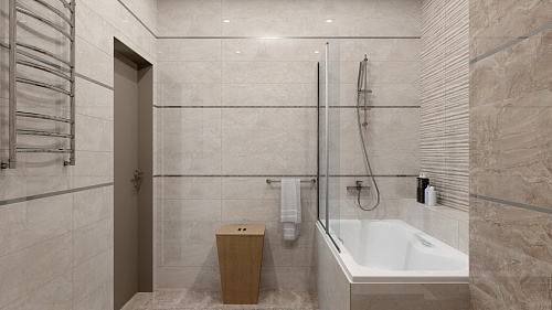 Плитка настенная Polaris 20*60 см, цвет темно-серый, Ceramica Classic 17-01-06-492 купить