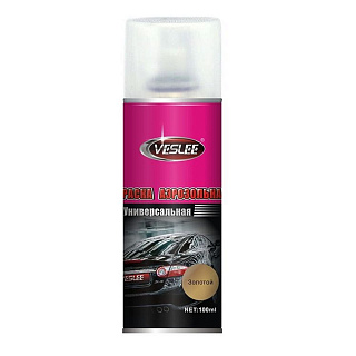 Краска аэрозольная Veslee золото VL-P2E G (0.1л) купить