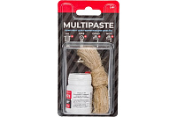 Комплект паста уплотнительная вода, газ, 25гр Multipaste +лён Premium Masterprof ИС.131728