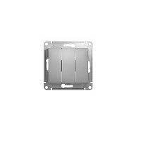 Выключатель Schneider GLOSSA GSL000331 3-клавишный