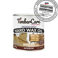 Масло защитное с твердым воском Hard Wax Oil прозрачный матовый  TimberCare 350051(0.231л)
