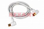 Шнур Plug-TV Plug 1.5м угловой белый Шнур Plug-TV Plug 1.5м угловой белый