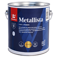 Краска по ржавчине METALLISTA глянцевая золотистая Tikkurila 700014094 (2.3л)