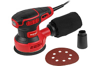 Шлифмашина эксцентриковая LX RS 1230 в коробке 280 Вт 125мм 6000-13000 об/мин WORTEX 1334376