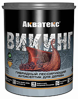 Антисептик гибридный лессирующий антисептик ВИКИНГ тик Акватекс (0.75л)