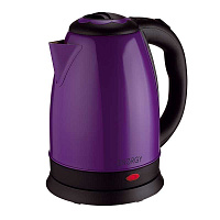 Чайник ENERGY E-292 1.8л,диск,сталь фиолетовый 005537