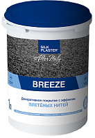 Покрытие декоративное покрытие АльтерИтали Бриз B5 графит SILK PLASTER (1л)