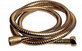 Шланг душевой нержавеющая сталь ARGO EUR-GOLD, подвес золото 1/2" 1500мм AGD 22.112G 150 P купить