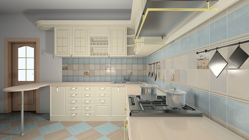 Вставка Пикарди Кухня 15*15*0.69 см Керама Марацци HGD/A244/17000 купить
