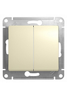 Переключатель Schneider GLOSSA GSL000265 2-клавишный