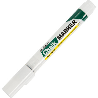 Маркер меловой "Chalk Marker" белый пулевидный 3 мм MunHwa CM-05 купить