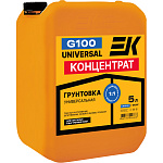 Грунтовка универсальная ЕК G100 концентрированная 5 л Грунтовка универсальная ЕК G100 концентрированная 5 л