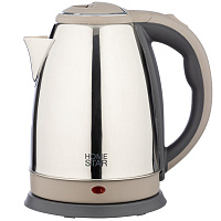 Чайник HS-1028 1.8 л стальной бежевый Homestar 008202