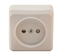 Розетка POWERMAN FAZENDA 7022х 16А 250В кремовый