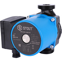 Насос циркуляционный с присоединительными гайками 25/60-130 Stout SPC-0001-2560130