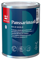 Краска алкидная Tikkurila Panssarimaali для металлических крыш Белая полуглянцевая 0.9 л